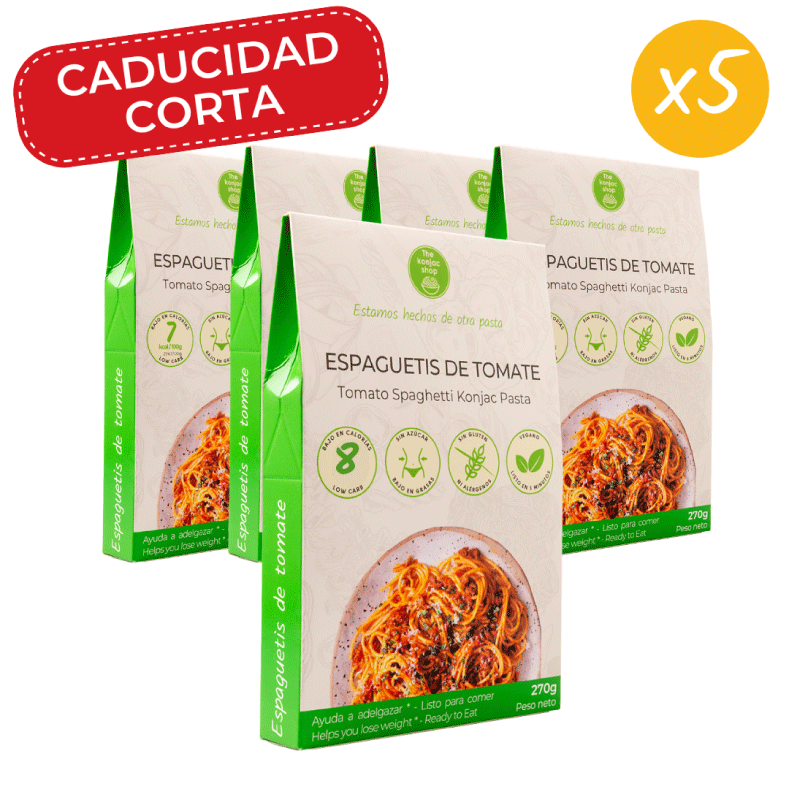 Oferta Espaguetis Konjac de Tomate
