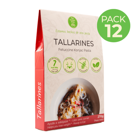 Tallarines de konjac shirataki Pack 12