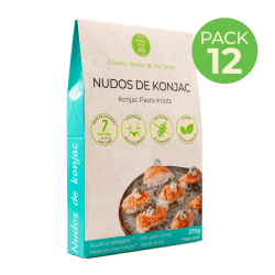 Nudos de konjac Pack 12