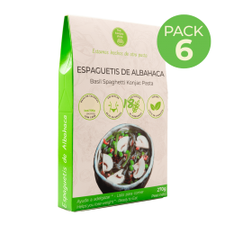 Pack 6 de Espaguetis de Albahaca