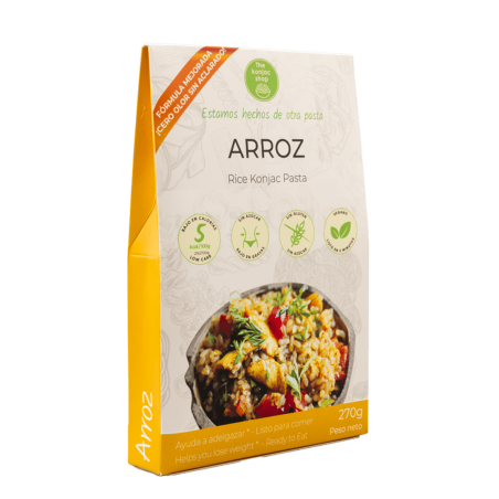 Rice konjac shirataki