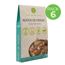Nudos de konjac Pack 6