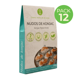 Nudos de konjac Pack 12