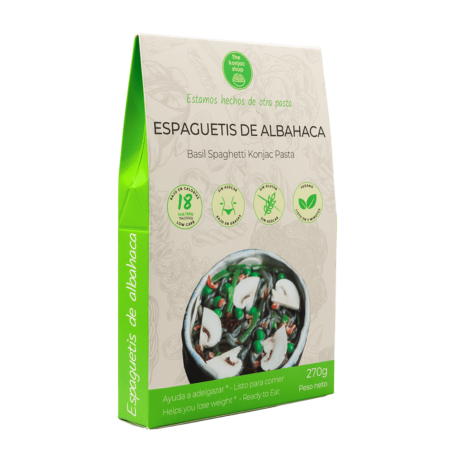 Espaguetis de Albahaca