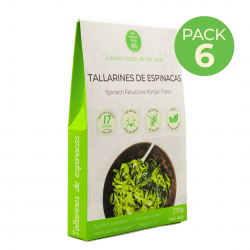 Tallarines de Espinacas - Pack 6