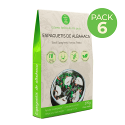 Pack 6 de Espaguetis de Albahaca