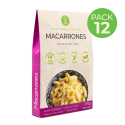 Macarrones de konjac x Pack 12