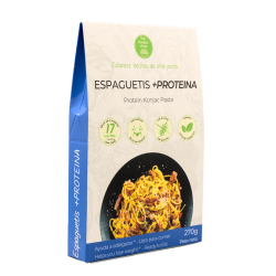 Espaguetis konjac con proteina
