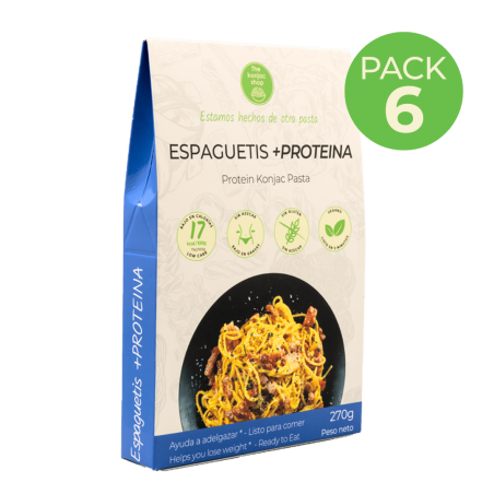 Espaguetis con Proteina Pack x 6 Espaguetis con Proteina Pack x 6