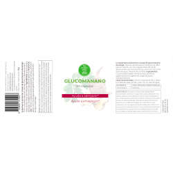 Glucomanano 500mg 120 cápsulas