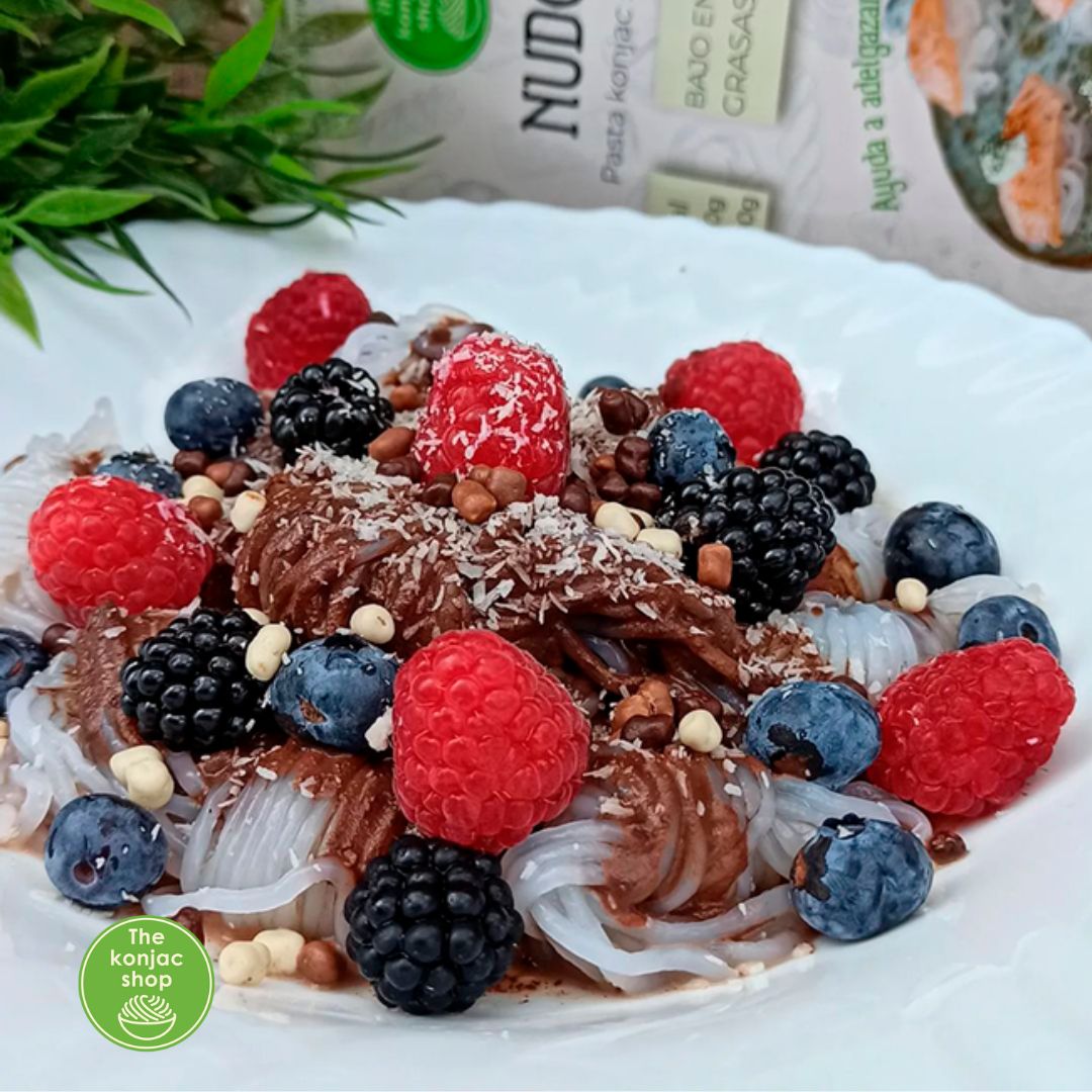 Postre de frutos rojos