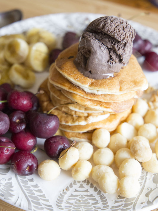Helado vegano de konjac y anacardos – 100kcal(2 bolas)