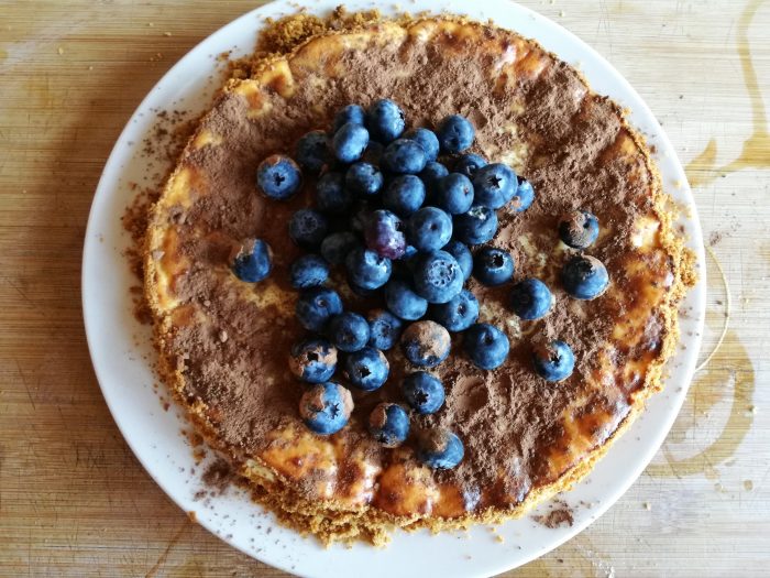 Cheesecake de queso estilo New York- 170kcal/ración