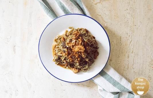 Tallarines de espinacas a la marinara – 180kcal