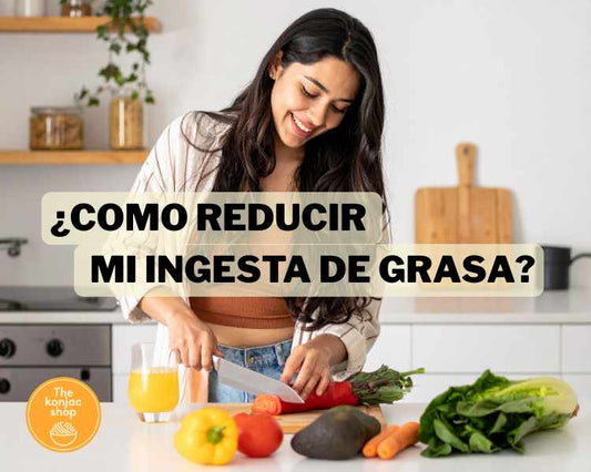 ¿Como reducir mi ingesta de grasa?