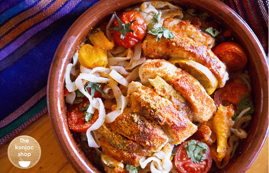 Cazuelita mexicana de konjac – 380kcal