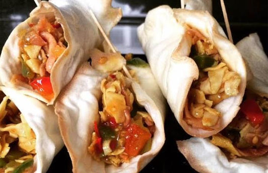 Crepes con harina de konjac – 90kcal en total