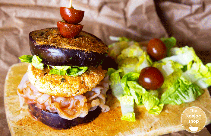 Konjac Espagueti Burguer – 290kcal