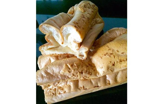 Pan de konjac con semillas de lino – 100kcal en total