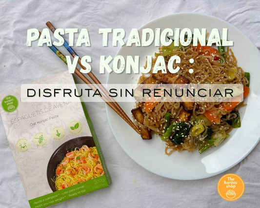 Cómo sustituir la pasta tradicional por konjac sin perder sabor
