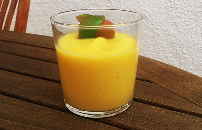 Sobremesa de manga com farinha de konjac – 135kcal