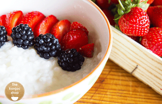 Pudding de vainilla con arroz konjac -118kcal