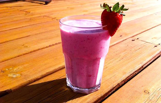 Batido de frutos vermelhos – 113kcal