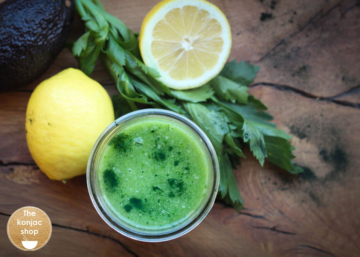Green detox con glucomanano – 127kcal