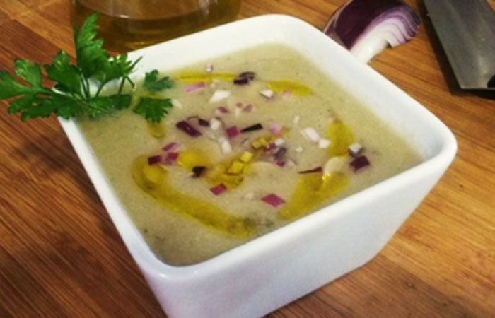 Crema de champiñones – 200kcal