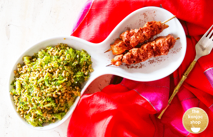 Cuscús con pollo tandoori – 375kcal