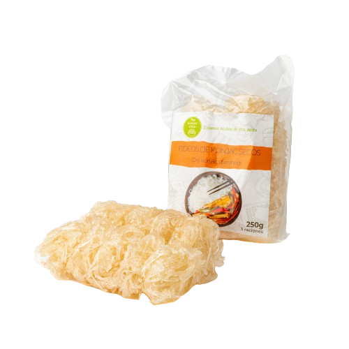 Pasta de konjac seca