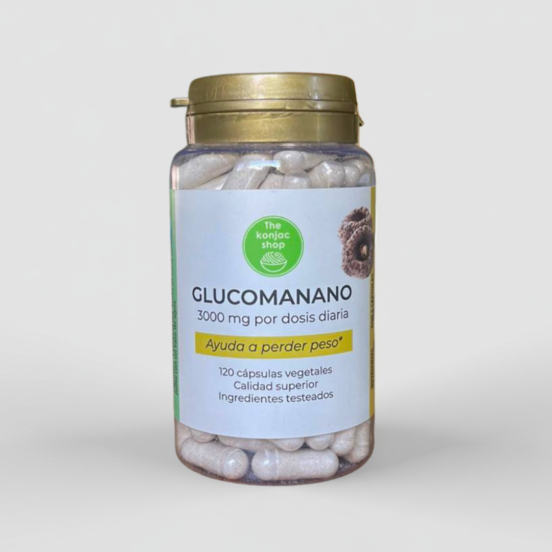 Capsulas glucomanano - Ayuda a perder peso