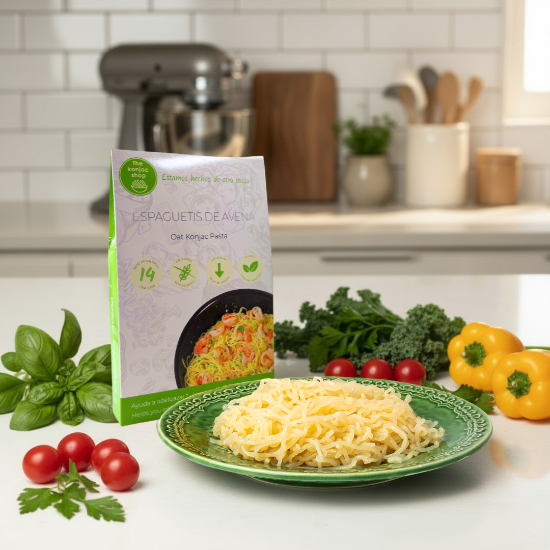 Espaguetis Konjac de Avena al natural