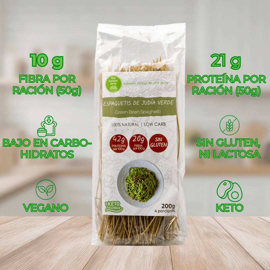 Espaguetis de Judía Verde_Propiedades