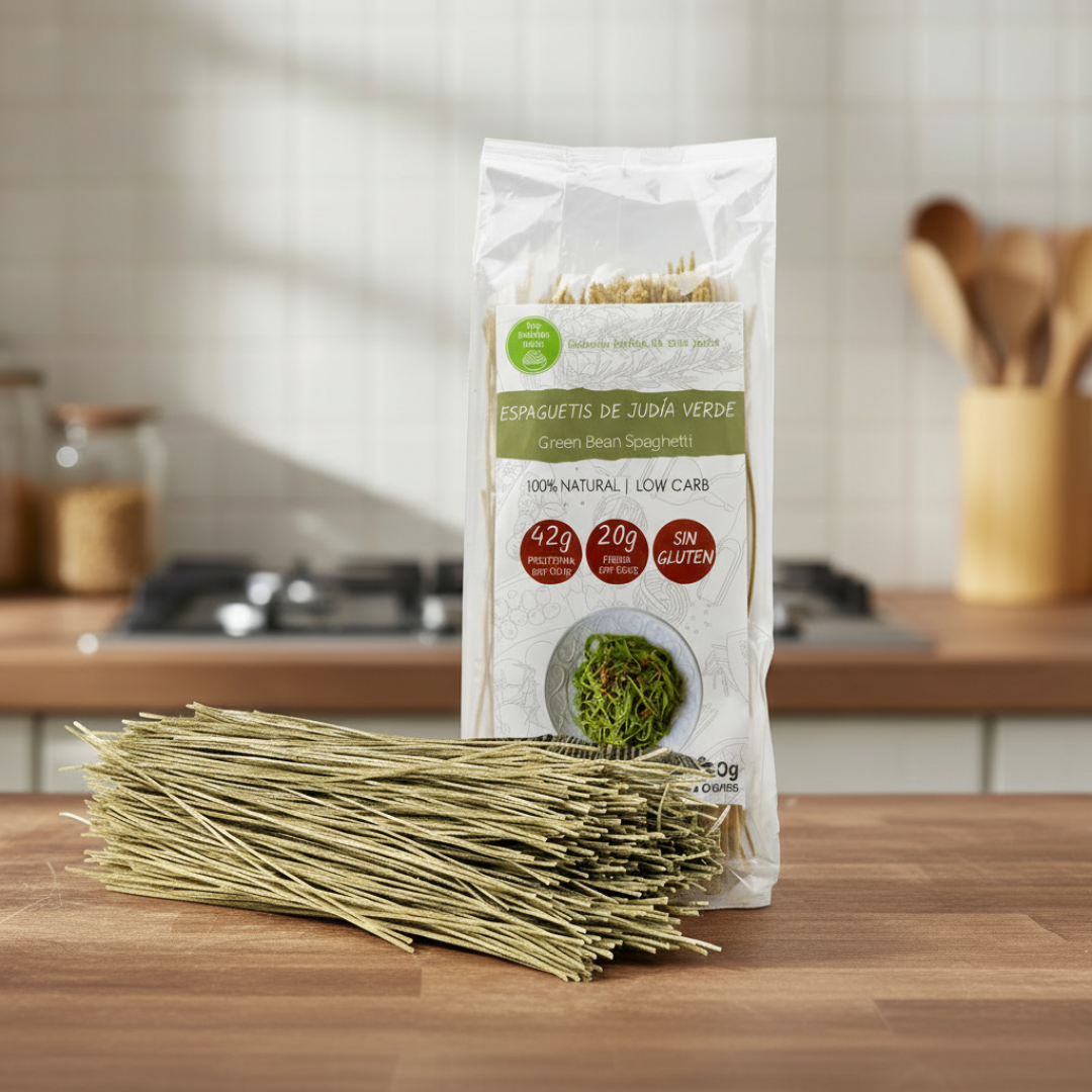 Espaguetis de Judía Verde al natural