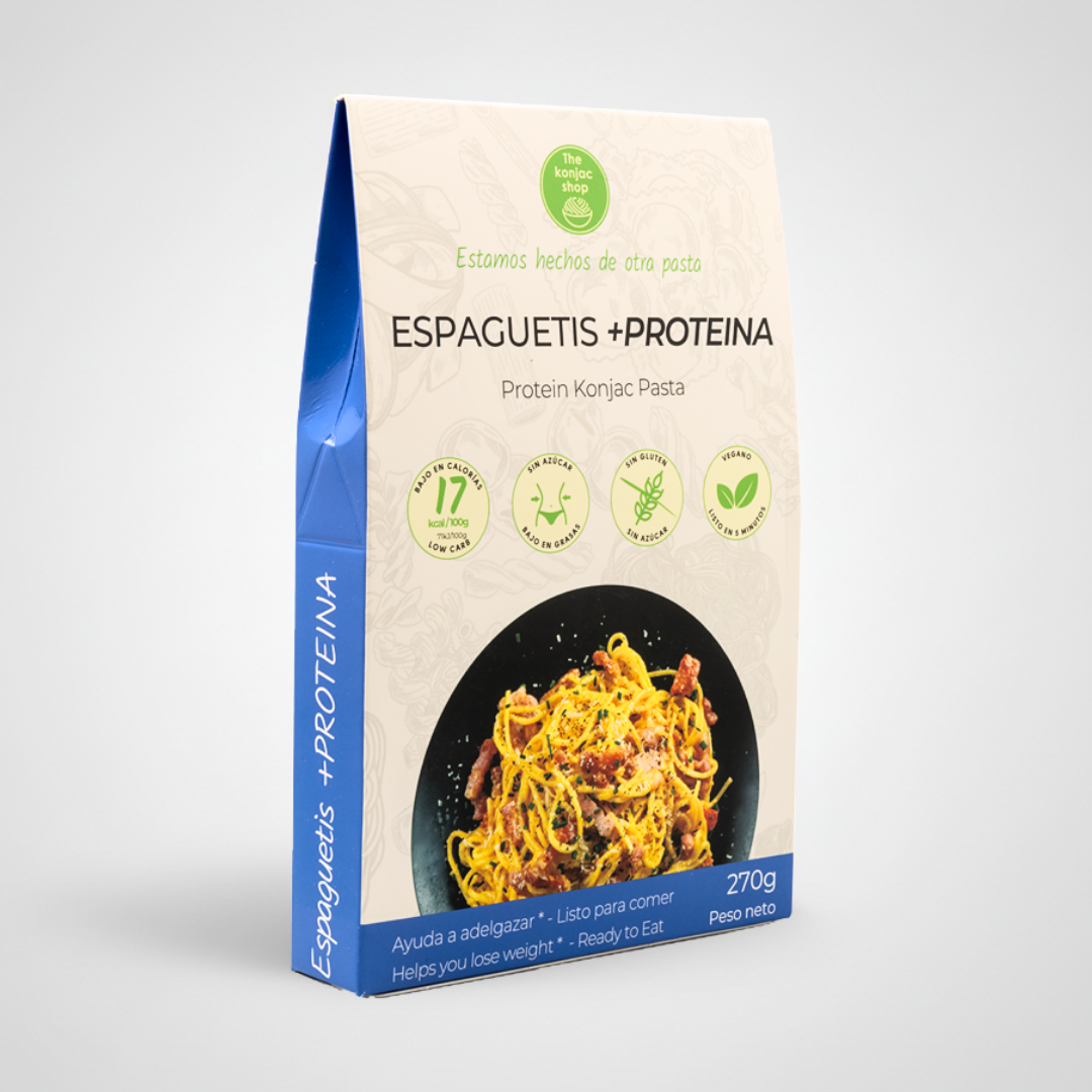 Espaguetis konjac proteina