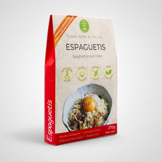 Espaguetis konjac shirataki