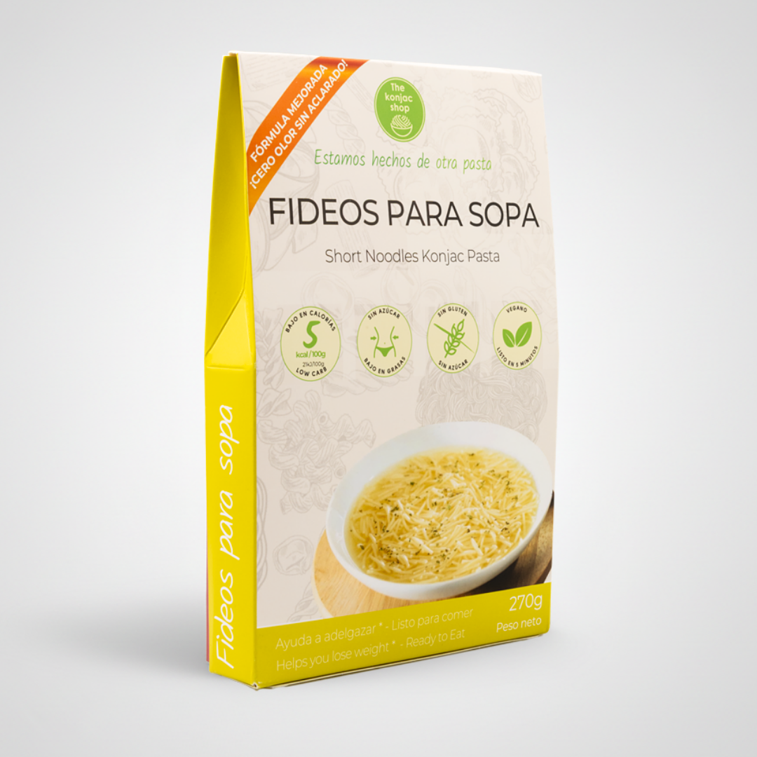 Fideos konjac para sopa - Cabello de ángel