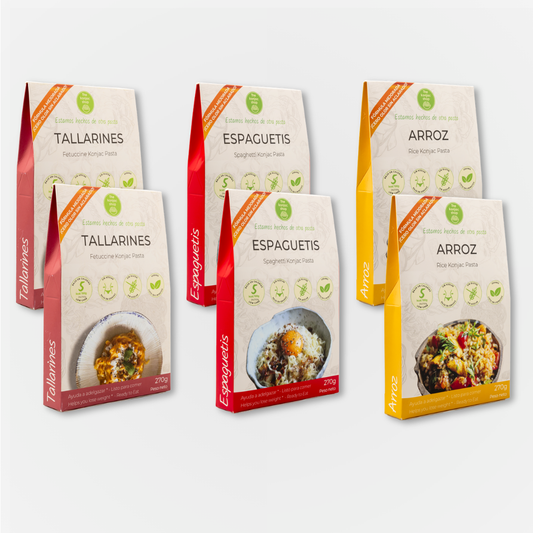 Pack Madrid - Pasta konjac