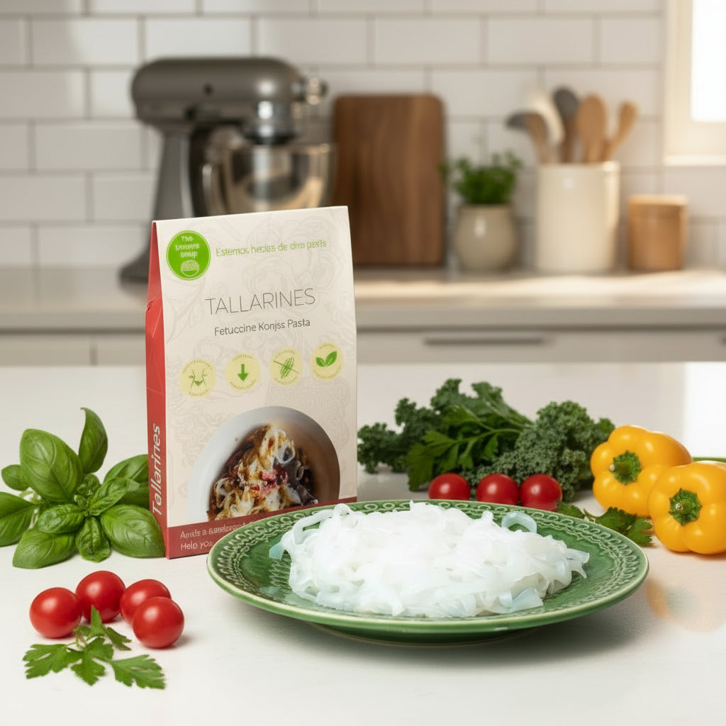 Tallarines Konjac al natural