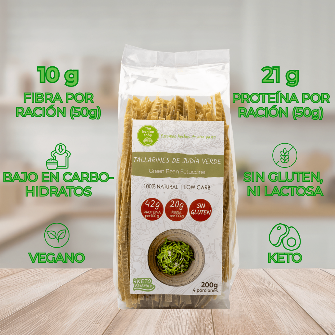 Tallarines de Judía Verde_Propiedades
