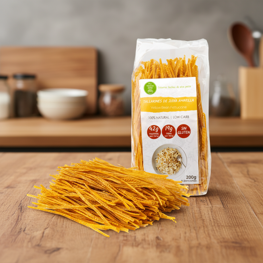 Tallarines de Judía Amarilla al natural