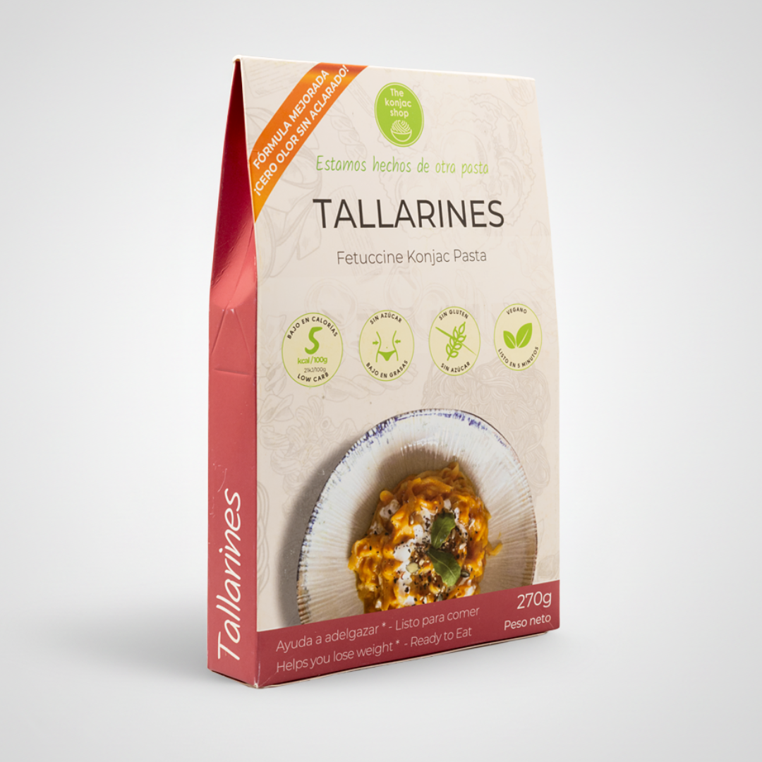 Tallarines de konjac_ladeado